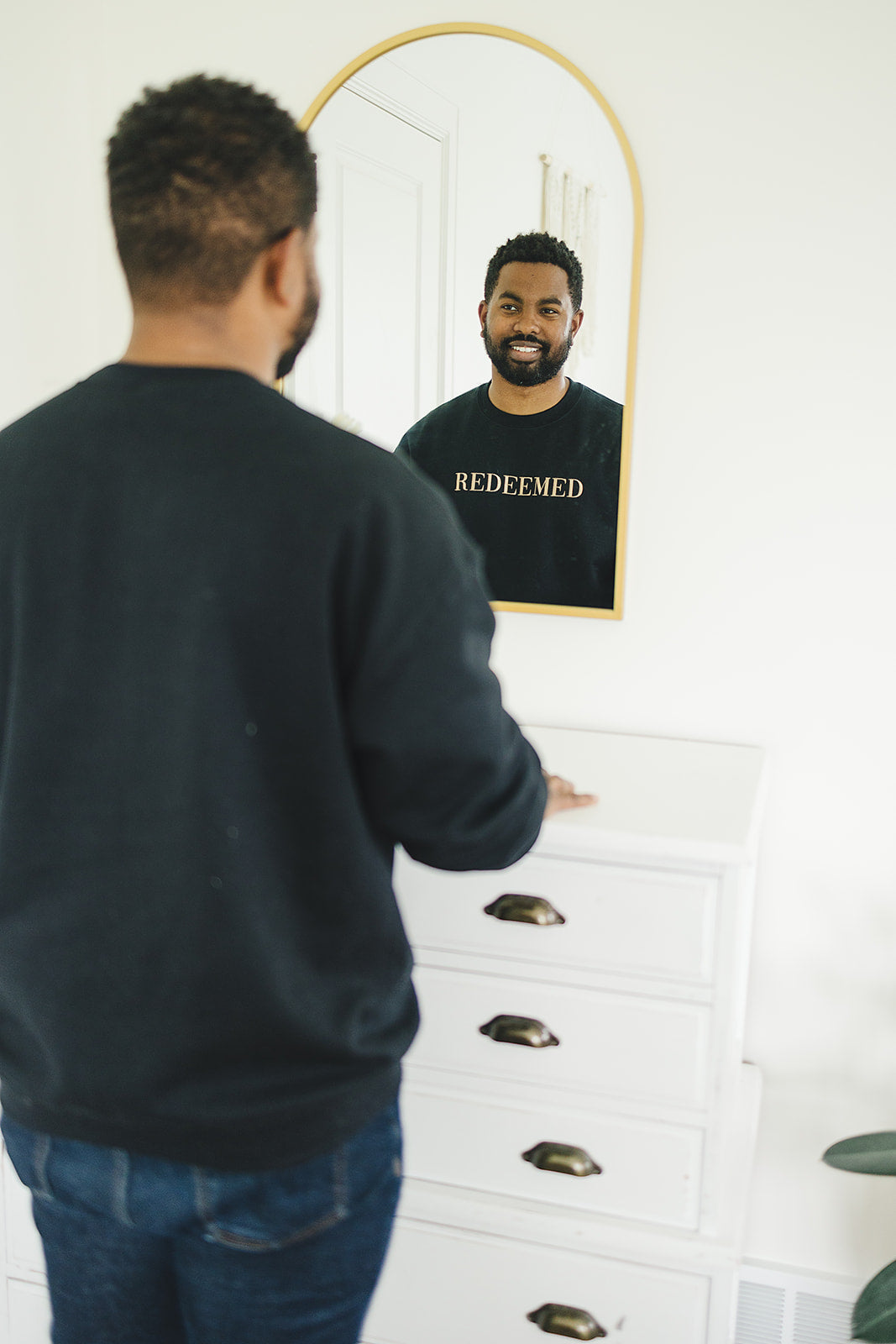 Redeemed Embroidery Sweatshirt