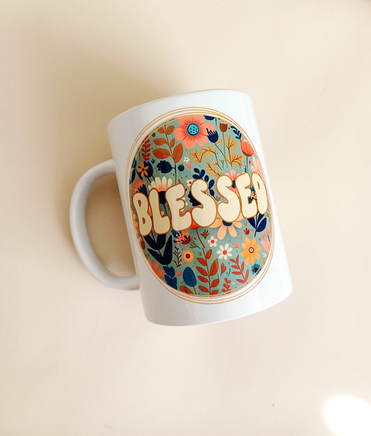 Blessed Flower Mug